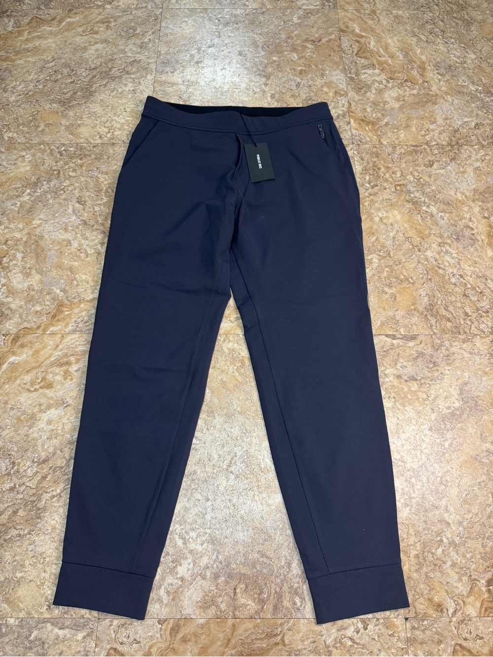 Public Rec Men's Navy Performance Jogger Pants NWT
